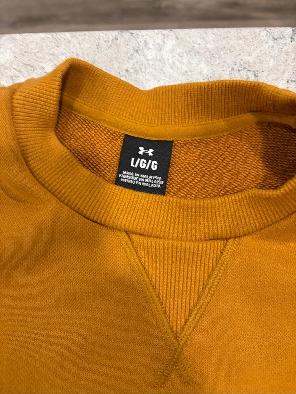 Under Armour Project Rock Iron Paradise Men’s Crewneck Sweatshirt-Large